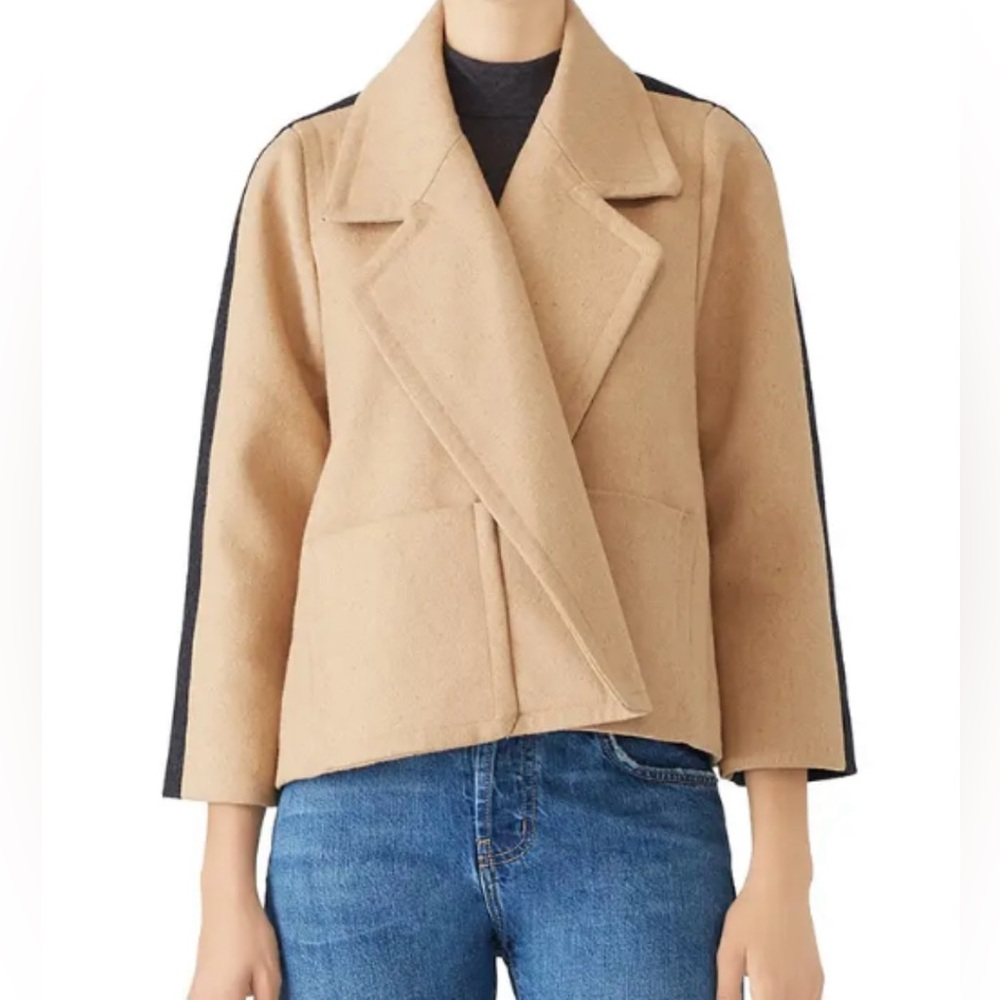 KAUFMANFRANCO Camel Collar Jacket